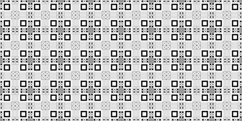 Seamless Transparent Art Deco Geometric Pattern Template