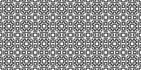 Seamless Transparent Art Deco Geometric Pattern Template