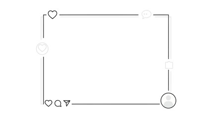 vector frame for any text with paper clip