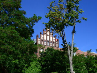 Skyline of the Old Town of Tangerm&uuml;nde, Saxony - Anhalt