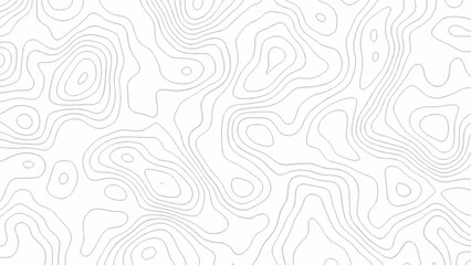 Minimal Topographic Contour Line Pattern on White Background – Abstract Terrain Map Texture for Modern Design, Cartography, Geography Themes, Packaging, Branding, and Creative Visual Projects