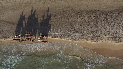 Aerial Horses Riding Mediterranean Beach Coast Israel

Drone footage shows horses riding Mediterranean beach coastline Israel 4 January 2026
