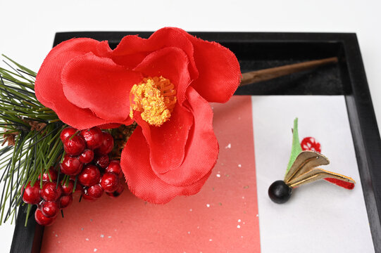 華やかなお正月飾り部分12