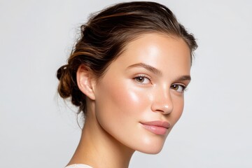 Woman's Face Fictional Character Created By Generative AI