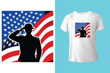 American memorial day t-shirt design, typography design, vector graphic design,