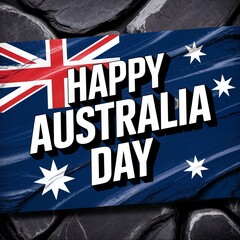 Happy australia day celebration