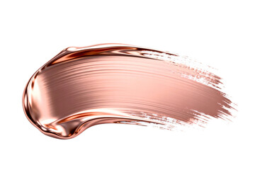Metallic Rose Gold Brush Stroke Texture
