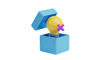 Idea Box with Rejected Symbol