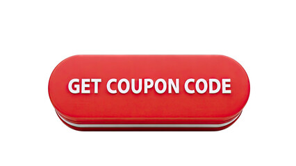 Red Button with "GET COUPON CODE" text