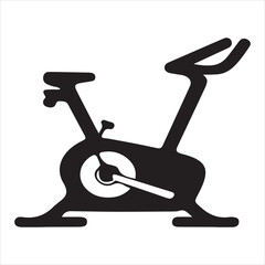 Black and White Abstract Line of a Person Running or Exercising line person