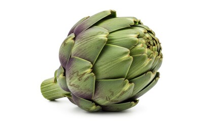 Fototapeta premium Fresh Artichoke Isolated on White