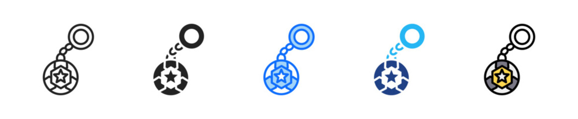 Promotional Item Icon Set Multiple Style Collection