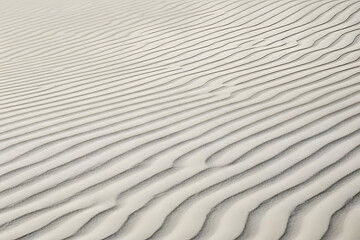 Obraz premium White Sand Wave Texture Background