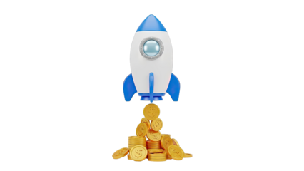 Rocket Launching Coins