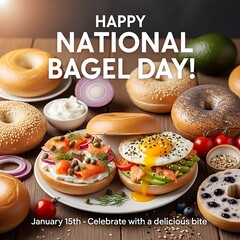 Celebrate national bagel day with delicious bites