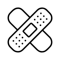 Healing Touch  Bandages Icon Design