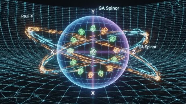 Advanced 3D Mathematical Geometry Fractal Abstract Visualization
