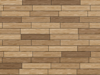 Light brown mixed wood parquet texture background with smooth horizontal boards