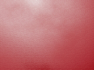 Light red leather texture surface with smooth finish and fine grain detail