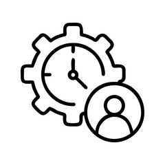 Mastering Time  A Creative Icon for Effective Time Management