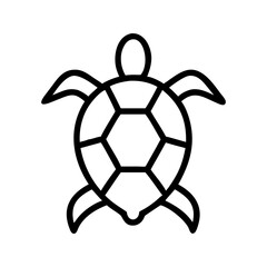 Obraz premium Whimsical Turtle Icon A Playful Design for Nature Lovers