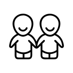 Double the Delight  Creative Twins Icon Design