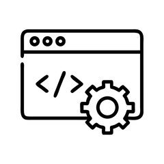 Crafting the Future  A Unique Web Development Icon Collection