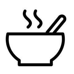 Breakfast icon set in the morning