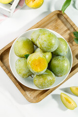 Fresh Yellow Passion Fruit Studio Still Life Photography