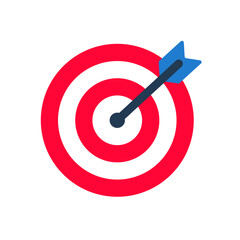 Dart arrow graphic design element vector