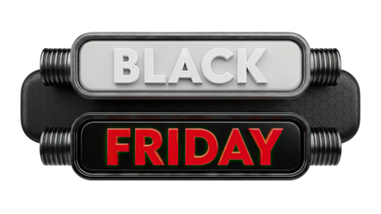 Black Friday Text Display