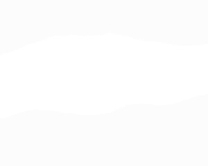 Torn paper edge detail on transparent background