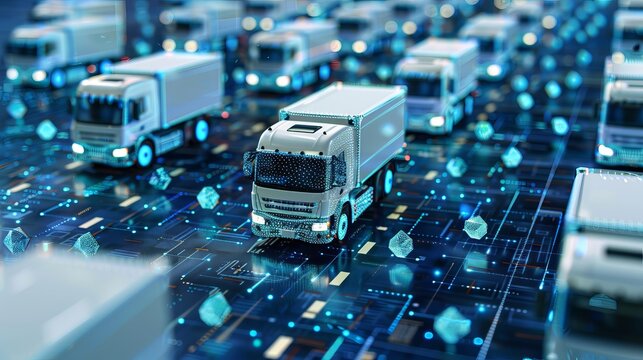 Ai powered cargo trucks  transforming the future of logistics and freight transportation