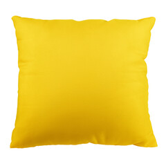 Pillow isolated on white background, full depth of field