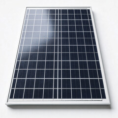 3D Solar Panel Cell Isolated