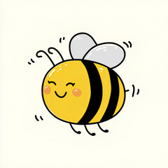 Obraz premium bee and honey