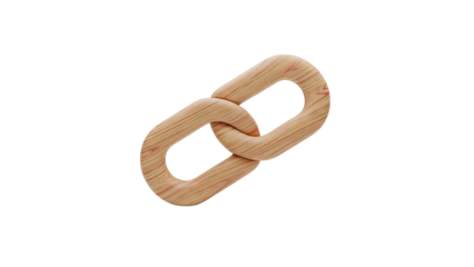 Wooden Chain Links