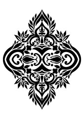 Obraz premium tribal tattoo design