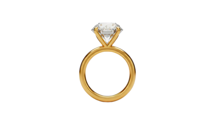 Gold Diamond Ring