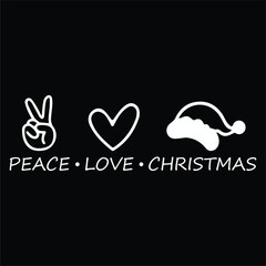 peace love christmas
