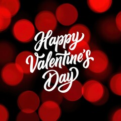 Celebrate love with a festive valentine's day greeting