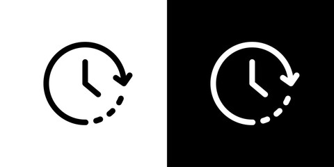 更新・同期の時計アイコン