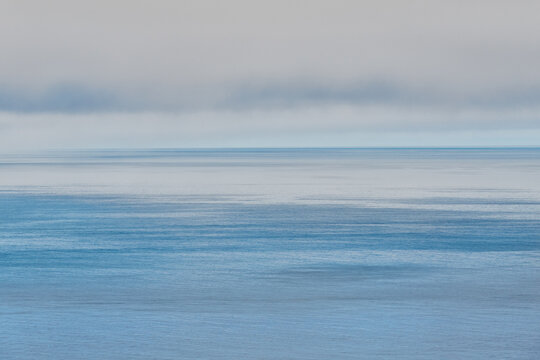 High Over the Pacific on the North Cali Coastline