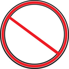 no entry sign