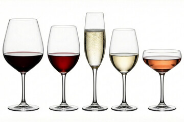 two glasses of red wine