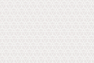 Ramadan, Islamic, or Arabic themed backgrounds in cream or white. Design elements for Eid al-Fitr celebration greetings.
