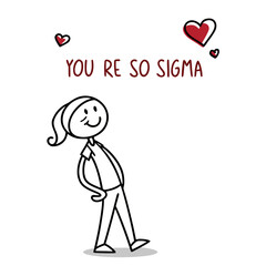 vector illustration of a happy valentines day