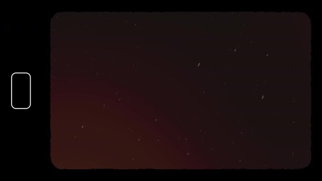 super 8 mm movie film frame overlay animation, 4K video