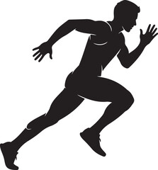 Obraz premium Cycling Sport Silhouette Bundle