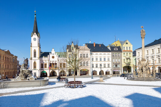  Krakonos square, Trutnov town, Giant mountains, Czech republic